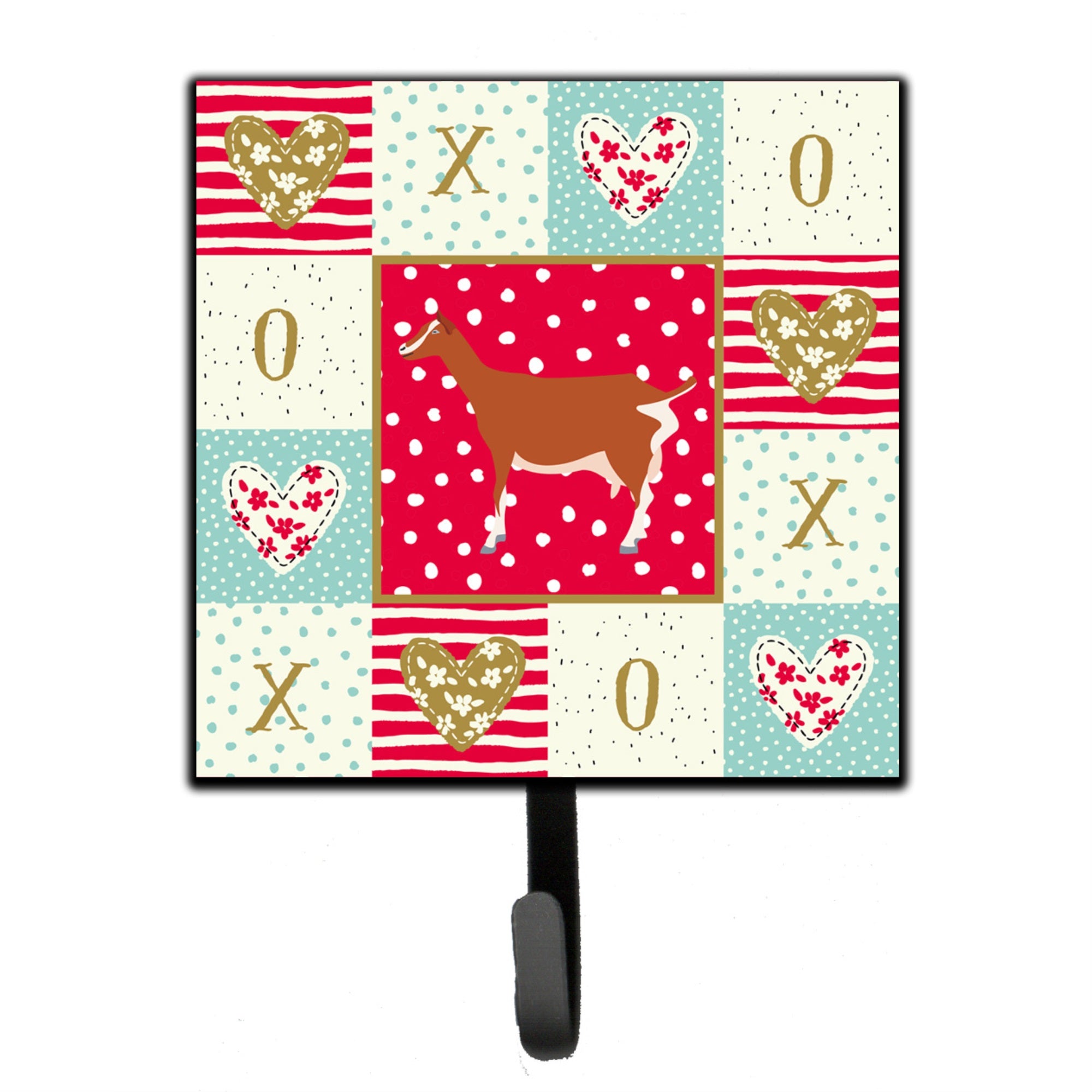 Toggenburger Goat Love Leash Or Key Holder